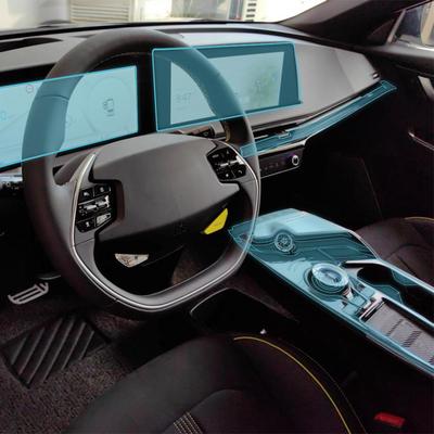 Car TPU Interior Film for Kia EV6 2025 2025 2025 Auto Center Console Screen Dashboard Gear PPF Pre-cutting Cover Accessories