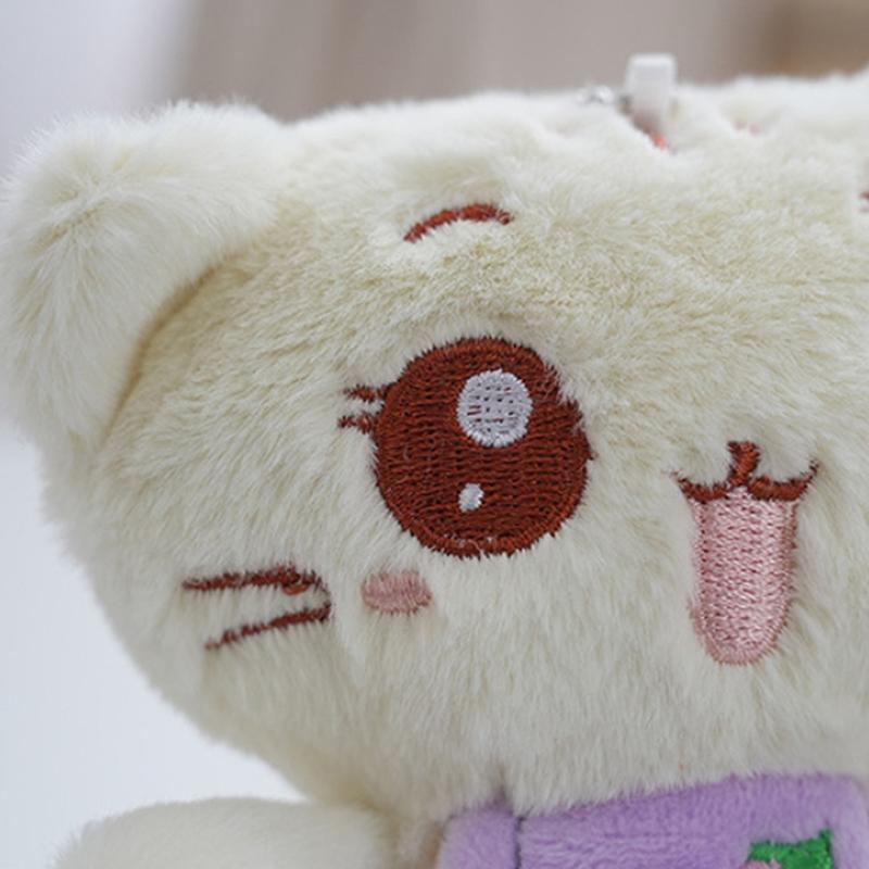 Κρεμαστό Κουκλάκι από Βελούδο με Γέμιση Βαμβάκι PP 12 εκ. Μπρελόκ για Σχολική Τσάντα Δώρα Γενεθλίων για Παιδιά