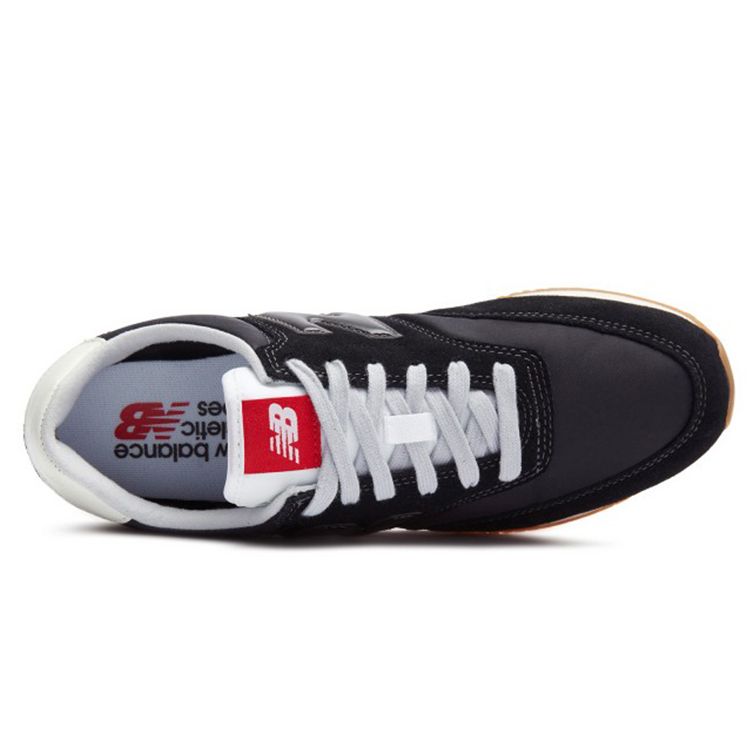 New Balance NB Comp 100 Suede Fabric Synthetic Leather Low-Top Marathon Running Shoes Unisex Sneaker Black MLC100YG