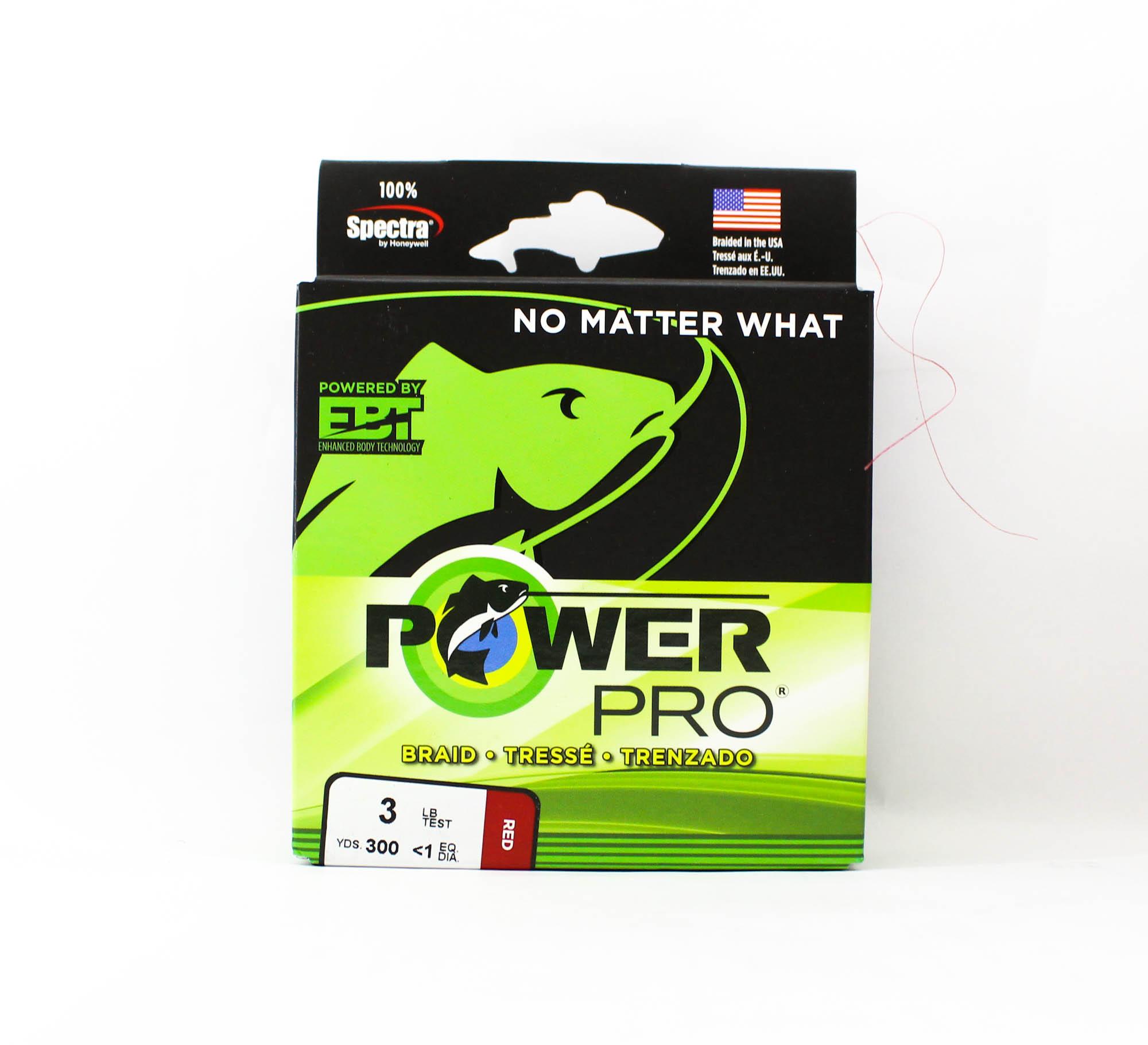 

Плетеный шнур Power Pro Spectra 3lb x 300yds Красный (7459) красный