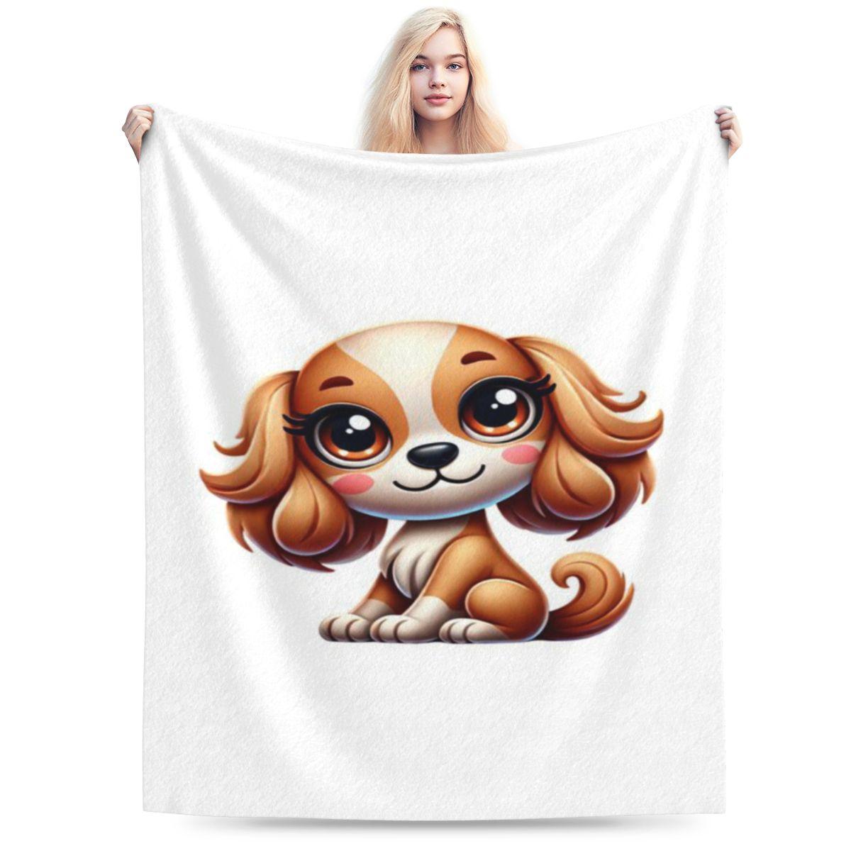 Adorable Cockalier Personalized Comfortable Gift An UltraSoft Micro Fleece Blanket 75x100cm (30x40inch)