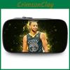 NBA Allstar Stifteorganizer Geräumige Nylon-Schreibwarenbox mit mehreren Fächern für Jugendliche und Erwachsene