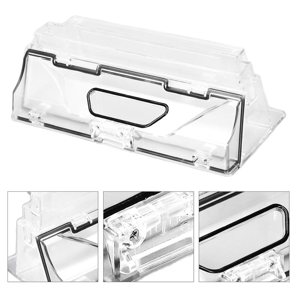 Robot Vacuum Dust Collection Box ABS Robot Vacuum Cleaner Dust Bin Box Replacement for Mijia 1S