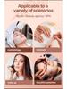 24-inch Half-Moon LED Beauty Lamp for Manicure, Microblading, Eyebrow, Eyelash, Eye Protection, Floor Fill Light.