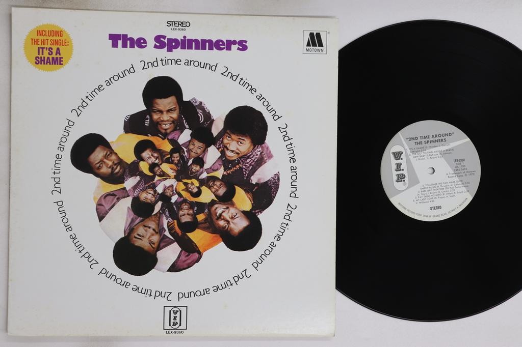 LP Record SPINNERS - 2nd Time Around LEX9360 V.I.P. 1995 Japan Soul/Funk Used