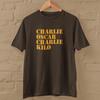 CHARLIE OSCAR CHARLIE KILO T-SHIRT (rude Funny Offensive Army Phonetics Cock) Unisex T-Shirt