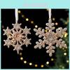 Christmas Scene Decor With Pc Snowflake And Reindeer Ornaments For Holiday Party
