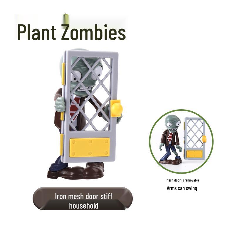 Plants vs. Zombies Toy Set: Machine Bug, Football Gun, Pea Pod, Carnivorous Plant Models