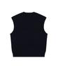 COVERNAT Knit Vest Dark Blue