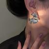 Vintage Flower Leaf Earrings, High-End Ginkgo Leaf Earrings, Versatile And Niche Style Earrings For Women
