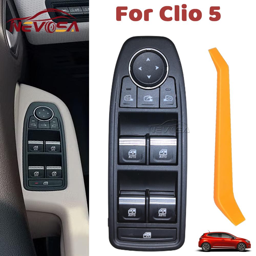 

254015831R For Renault Clio 5 Captur II Power Lifter Window Control Switch Left 25401-5831R 254107001R 254107080R Left driver 4 Auto