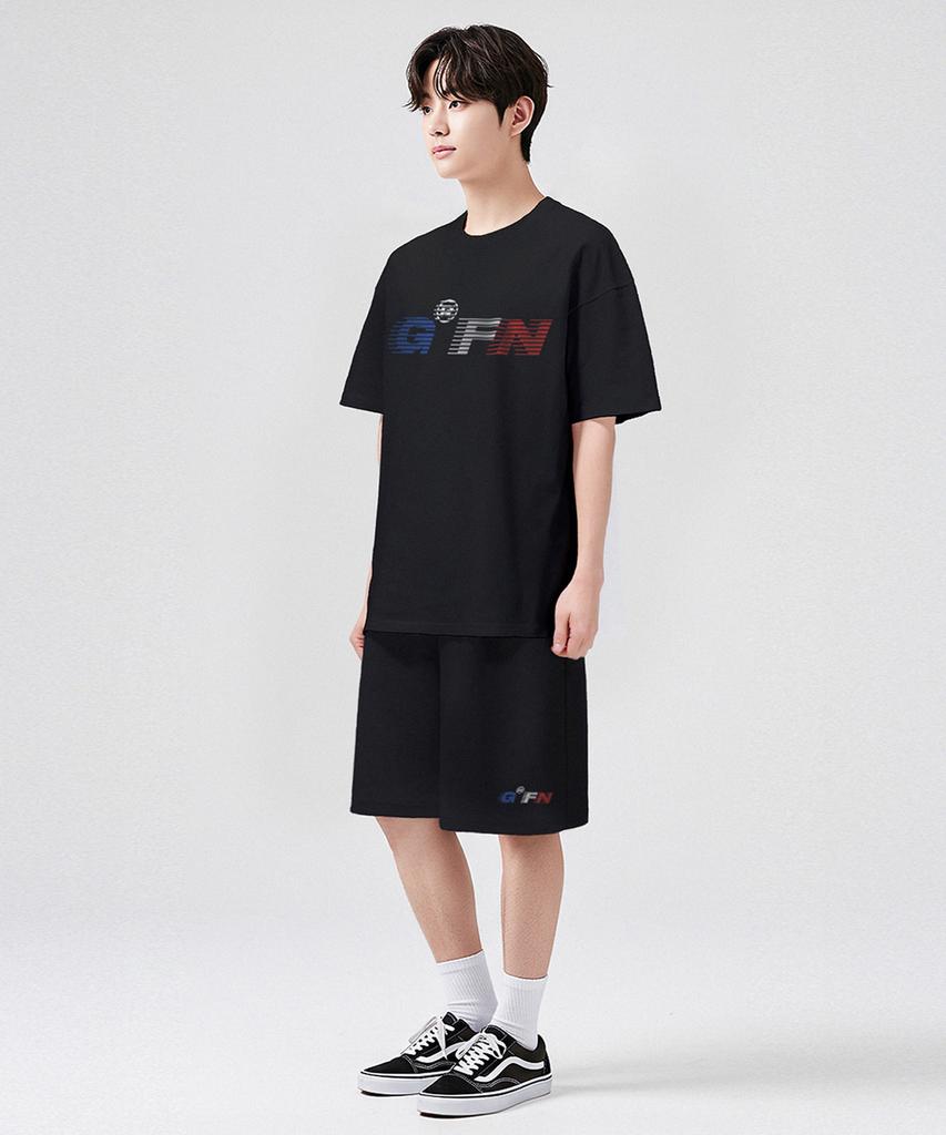 Geulaenpini Speed Oversized Short Sleeve Tee - Black