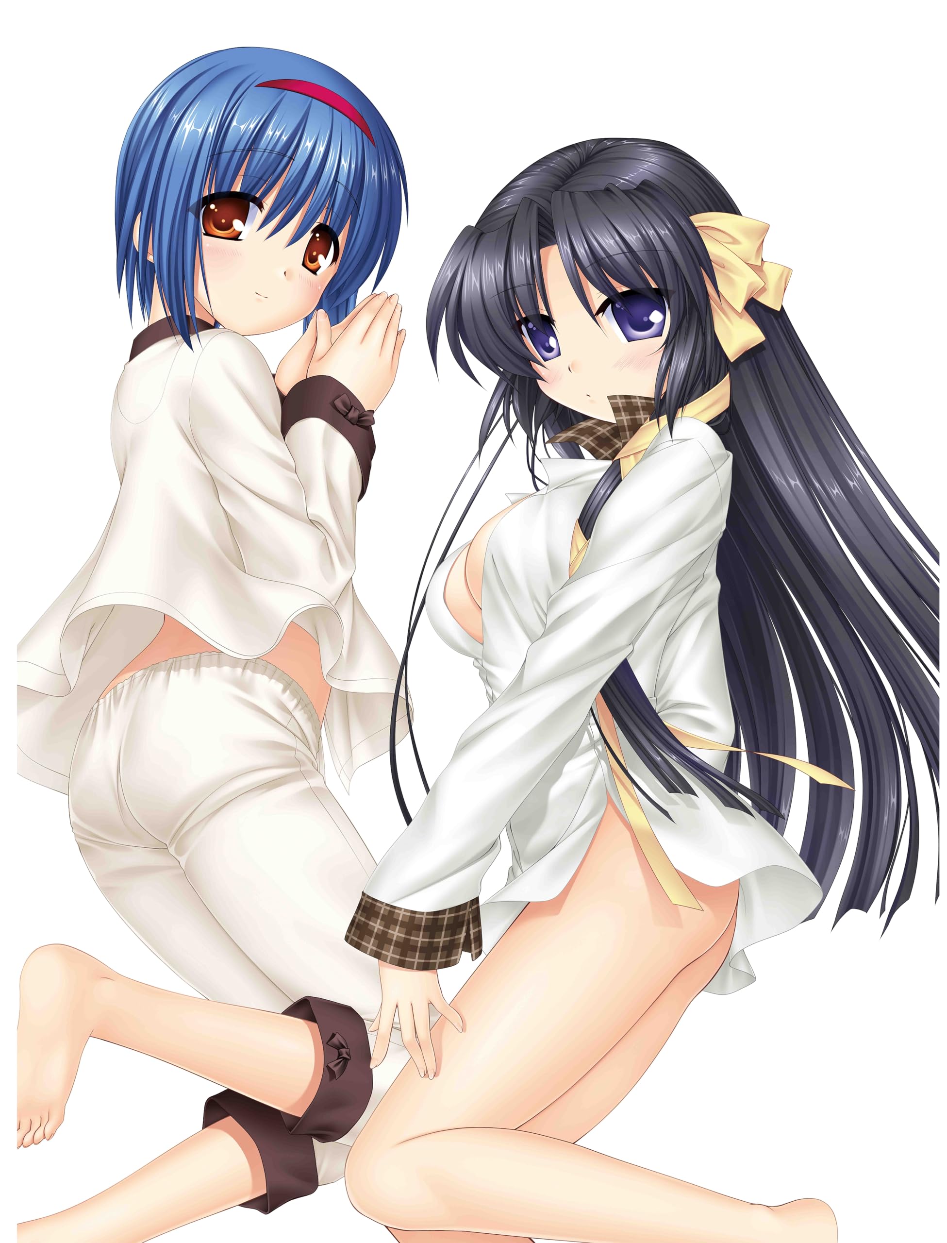 

Little Busters Мио и Юико 2025 Очень большой пушистый плед