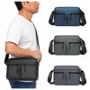 Fabric Men's Shoulder Bag Large Capacity Nylon Crossbody Bag Simple Man Messenger Bag  Outdoor