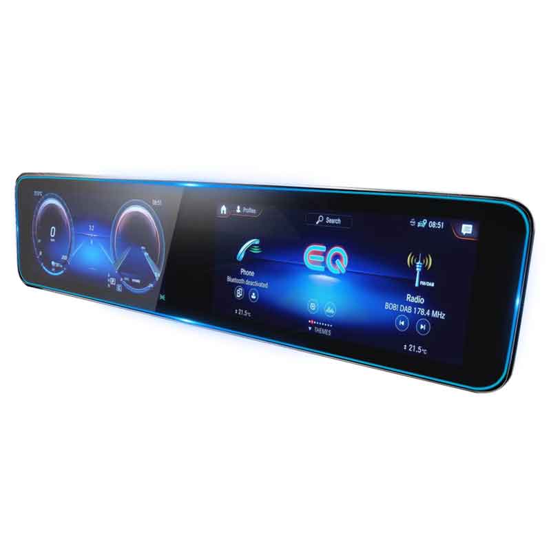 Tvrzené sklo Protector Pro Mercedes Benz EQB 2022 Auto GPS Navigace Zábavní Systém Obrazovka Auto Interiér