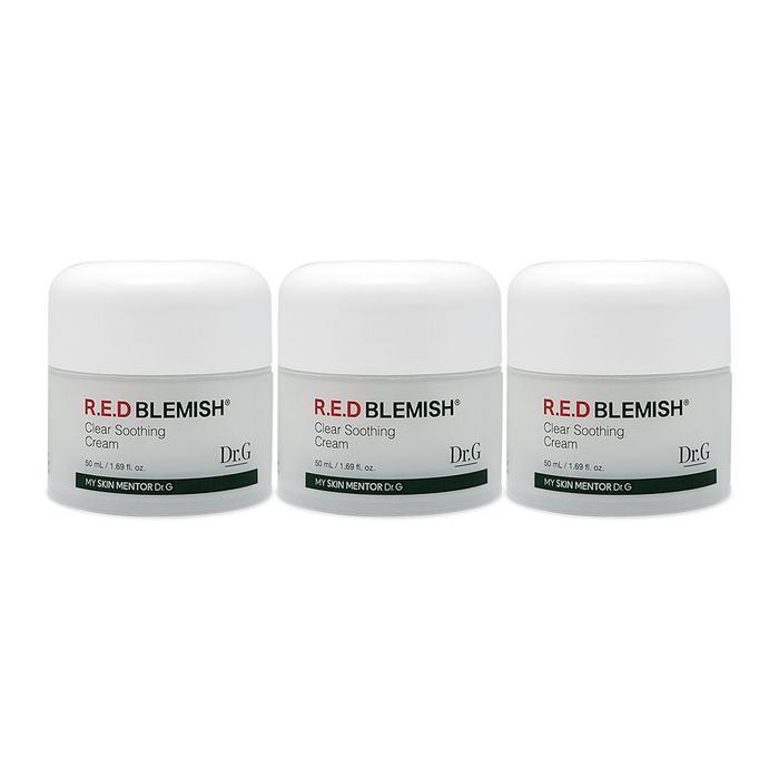 

Dr.G Red Blemish Clear Soothing Cream 50ml x 3 Ss (15563680)