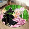 Wicked Round Area Rug,Carpet Rug for Living Room Bedroom Sofa Playroom Decor,Non-slip Floor Mat
