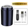 Portable Rechargeable Men's Double-Head Mini Electric Travel Shaver