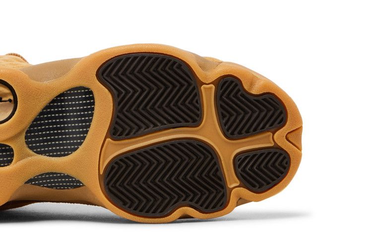 Kids' Sneakers Jordan 13 Retro Wheat (GS) Elemental Gold/Baroque Brown-Gum Yellow