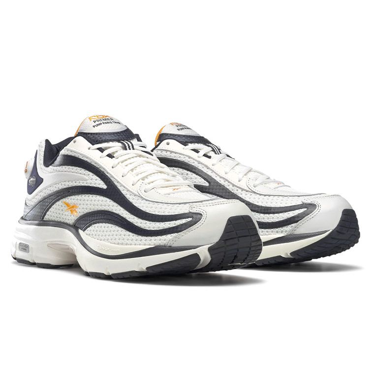 Reebok Premier Pump Paris Chalk Vector Navy Unisex Sneakers Cream Alabaster GY5303