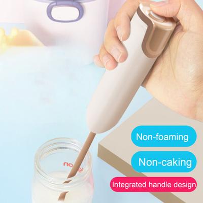 Mini-Milchaufschäumer, handgehaltener Schaumbereiter, batteriebetrieben, Ein-Tasten-Start, abnehmbarer kabelloser Eiermixer, Kaffeemixer
