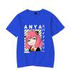 New Hot Anime Anya Forger T-shirts Fashion Women Summer Tee Shirt Unisex Casual Short Sleeve Round Neck Tops T-shirts
