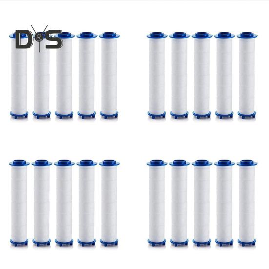 10/20 db víz zuhanyfej szűrő rendszeres csere frissítő zuhanyszűrő mag a Drivse turbó permetezőhöz Iondrops permetezőhöz