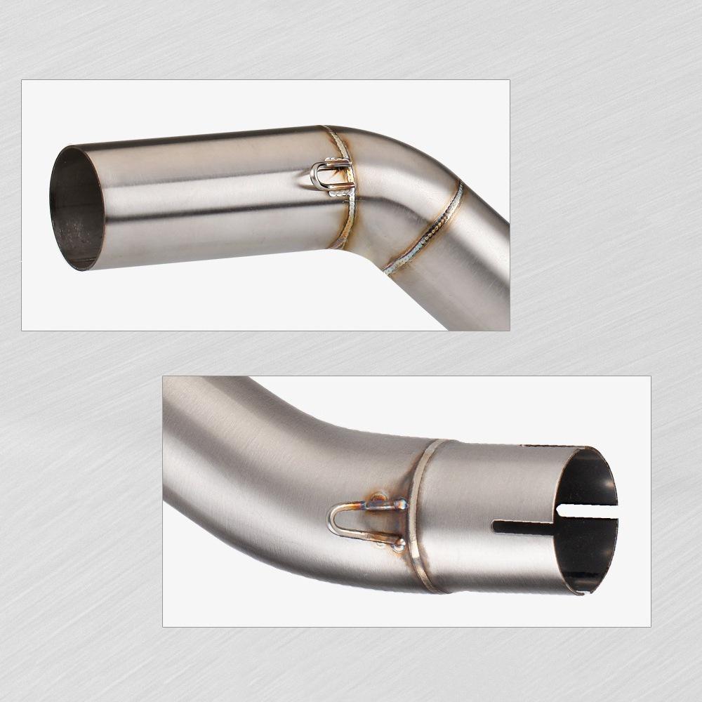 Stainless Steel Exhaust Silencer with Backpressure Drum for CFMOTO NK400/NK650