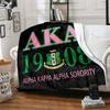 1pc Blanket AKA Logo5 Print Design, Lightweight Blanket for Sofa, Bed- Soft &Warm, Gift for All Seasons like Christmas, Halloween