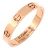 Cartier B4085200 love Mini love ringRing ring 18K Pink Gold #20(JP Size) Array