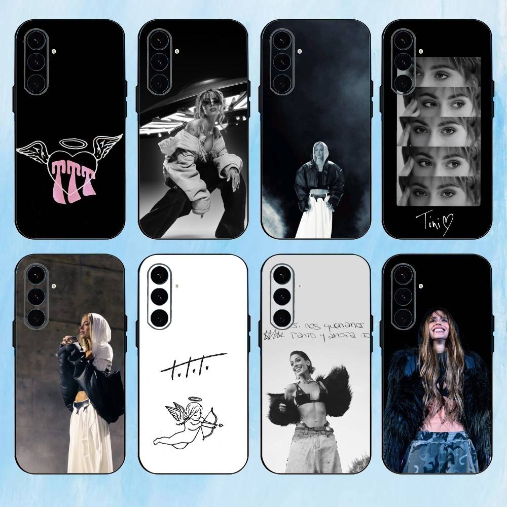 Tini T-Triple S-Stoessel Phone Case For Samsung Galaxy A73,A72,A71,A70,A53,A52,A51,Others Soft Black Cover