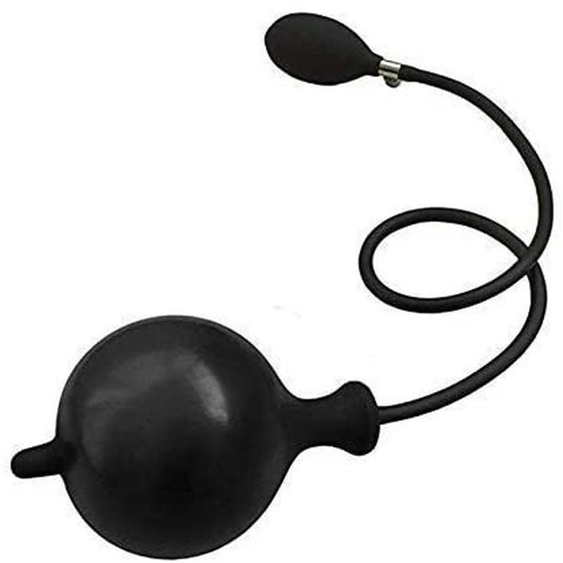 Pánsky nafukovací silikónový vestibulárny dilatátor s klasickým závitom na análny kolík prostaty P bod stimulátor