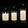 Led Flameless Electric Candle Lamp Plastic Battery Flickering Fake Tealight Candles For Wedding Valentine's Day Christmas Decor