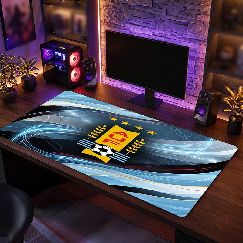 Uruguay Football Crest Mouse Pad, Extended Non Slip Rubber Desk Mat for Gaming Office Laptop Fan Gift