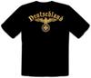 Germany Eagle Logo BLACK T-Shirt -098-