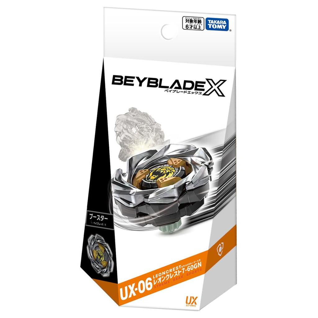 BEYBLADE X Booster Leon Crest UX-06 7-60GN