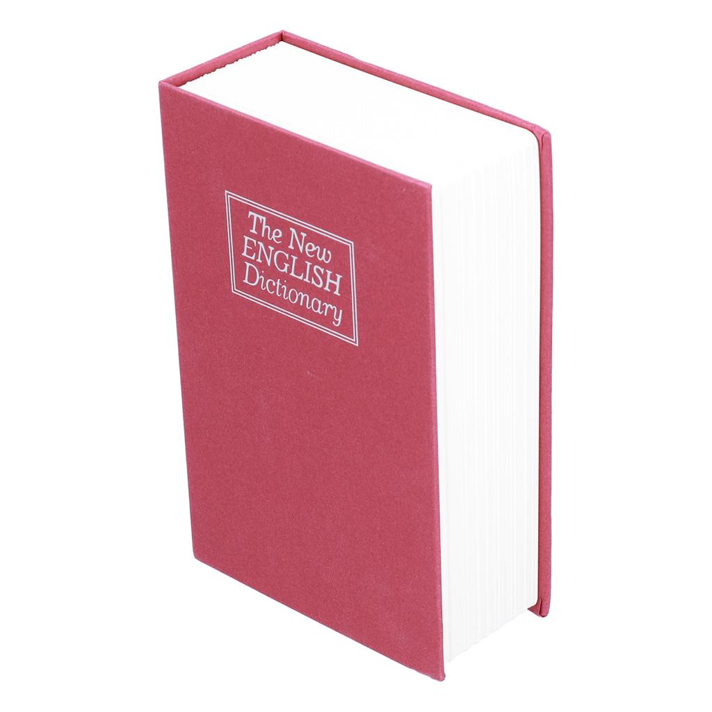 Simulace Knižní trezor Úložný box s klíčovým zámkem Anglický slovník Pokladnička pro domov