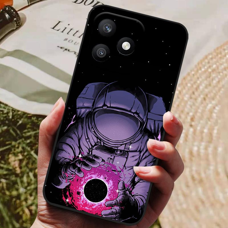 For Honor X8d Case Cover Funda Luxury TPU Shockproof Cool Lion Cartoon Silicone Phone Cover For Honor X8d HonorX8D Coque