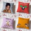 Singer j-Jessie Reyez Cushion Cover Premium Comfort Reversible Pillow Cove -Two In One Design for Any Room & Car Interior