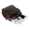 MaheTri Compact Messenger- Dark Brown, Stylish Leather Bag For Girls & Womens For Everyday Use