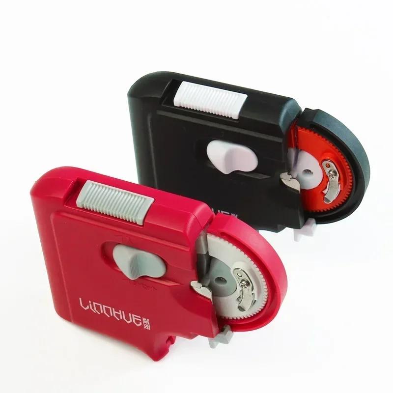 Multi-functional Fishing Automatic Hook Tier Fishing Line Tying Device Portable Electric Fishing Hooks Tie Machine rosso