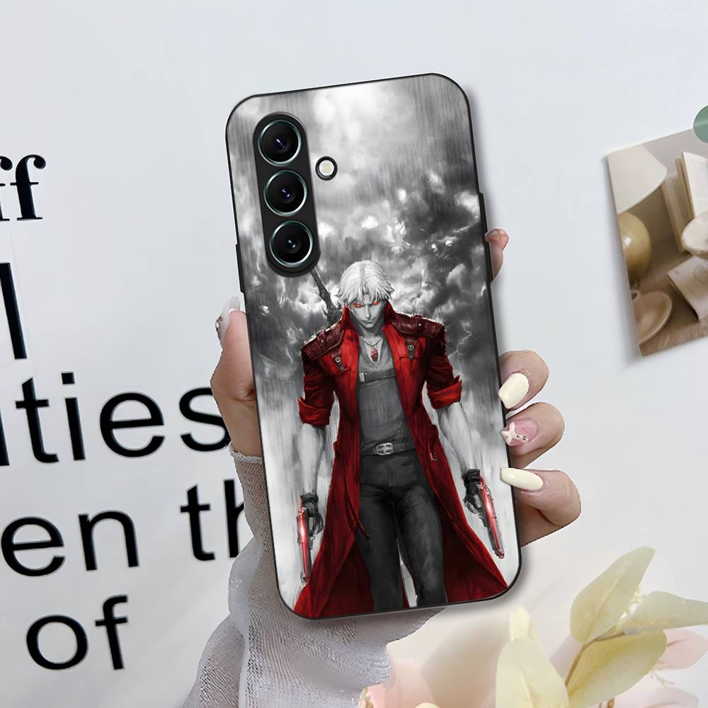

Classic Action Game D-Devil M-May C-Cry Phone Case For Samsung S 24 Fe 25 Ultra Plus 20 Lite 21 30 22 23 24 22 Ultra 5G Fundas Samsung S20 lite 5G