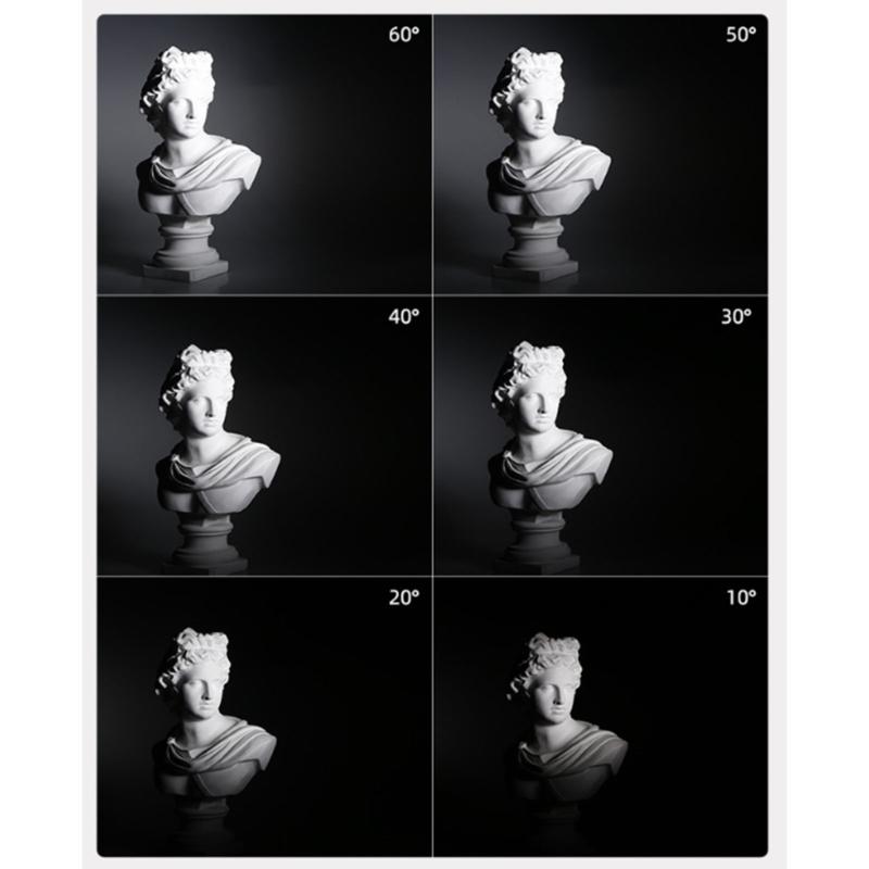 Standard Reflektor Fotografie Diffusor 10/20/30/40/50/60 Grad Wabengitter Lampenschirm für Mount Studioblitz