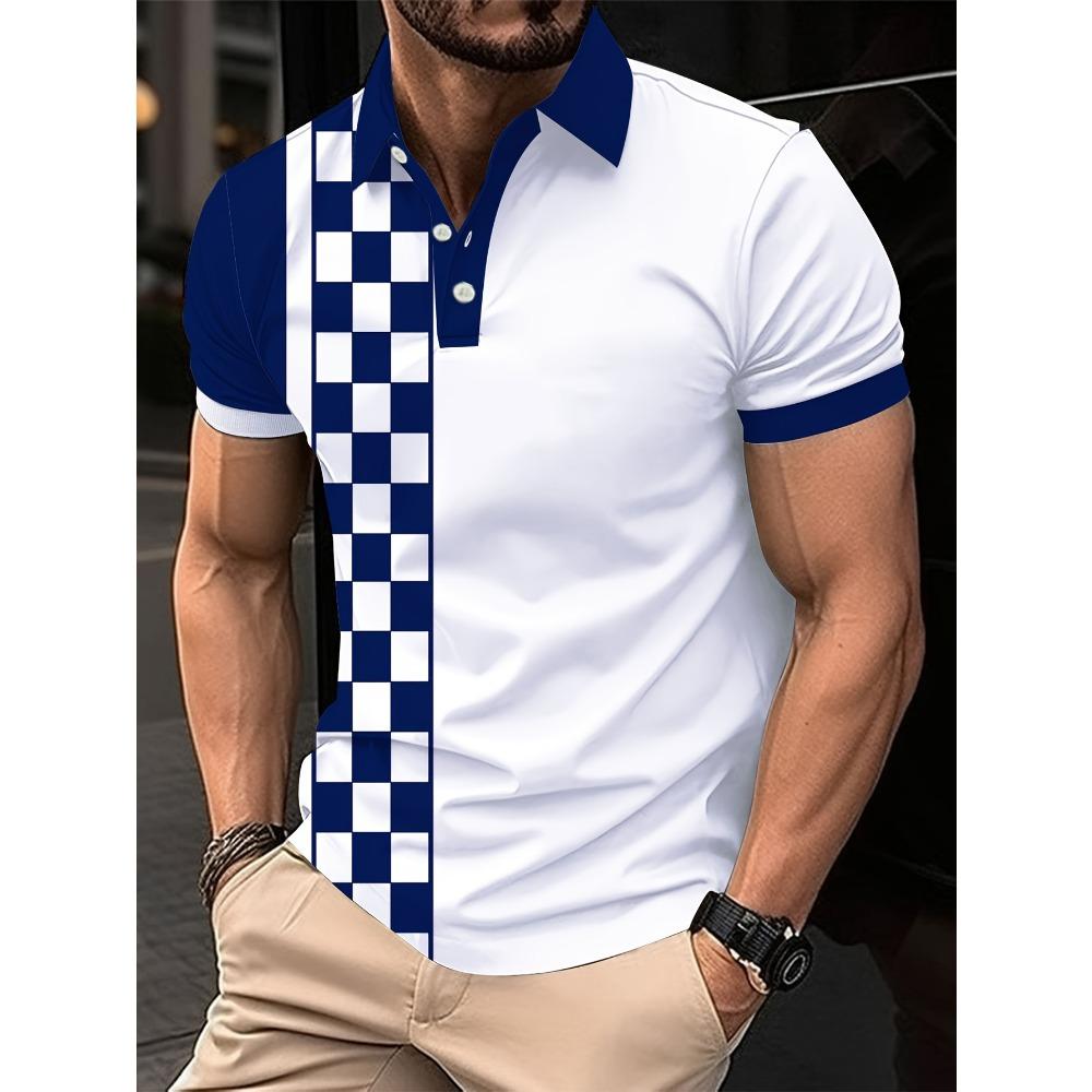 Summer men's polo shirt casual fashion