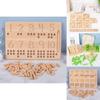 Wooden Number Teaching Board Educational Toy For Kids Learning And Cognitive Development
