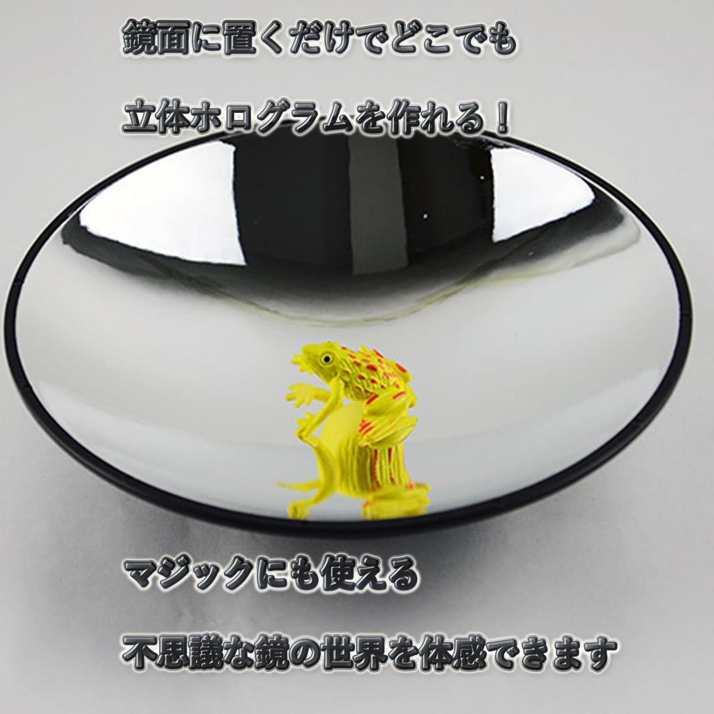 Hyack 3D Hologram 3D Levitation 3D Mirror Scope Concave Mirror Experiment Illusion Creation Wonder (Ladybug)