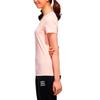 adidas Neo Letter Print Casual Sports Round Neck T-Shirt Women Tops Pink GJ7931