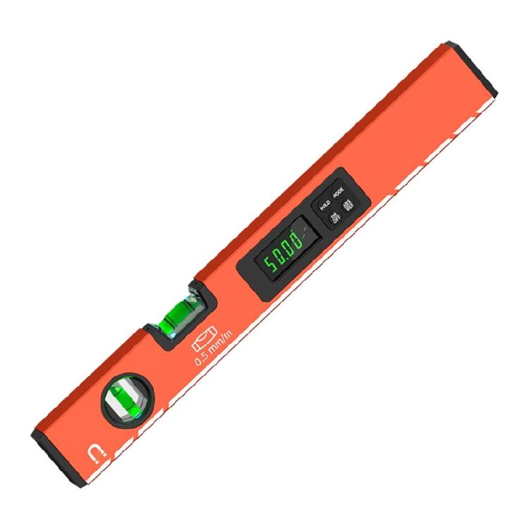 

Aluminum Digital Level LED Screen for Clear Reading Lighted Bubble Magnetic Torpedoes Level for Woodworking 400mm