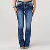 Women's Solid Color Casual Fashion Pants, Solid Color Versatile Slim Fit Jeans
