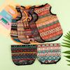 Ethnic Style Summer Short Sleeve Pet Vest for Cats and Small Dogs